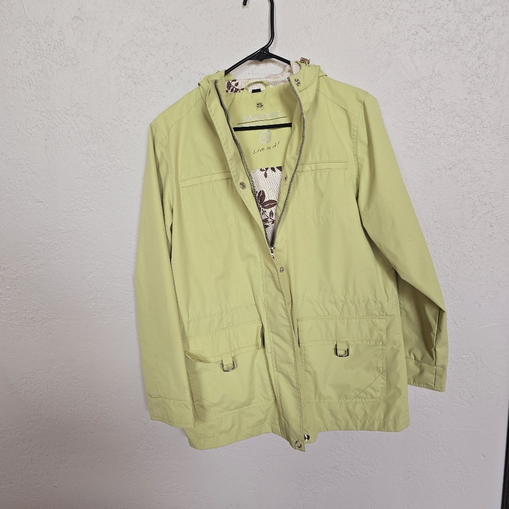 Light Green Hooded Jacket